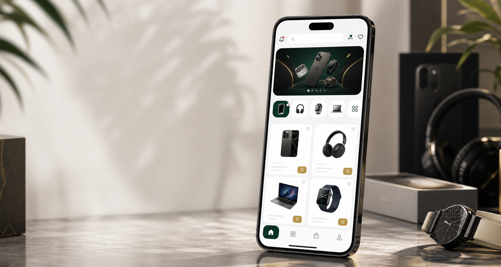 واجهة تطبيق Top Media Store على هاتف ذكي